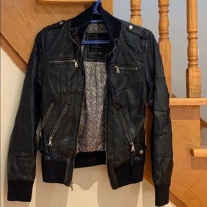 Guess Faux Leather Jacket